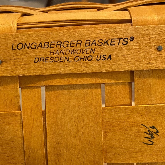1997 Longaberger Pie Carrier - Picture 7 of 7